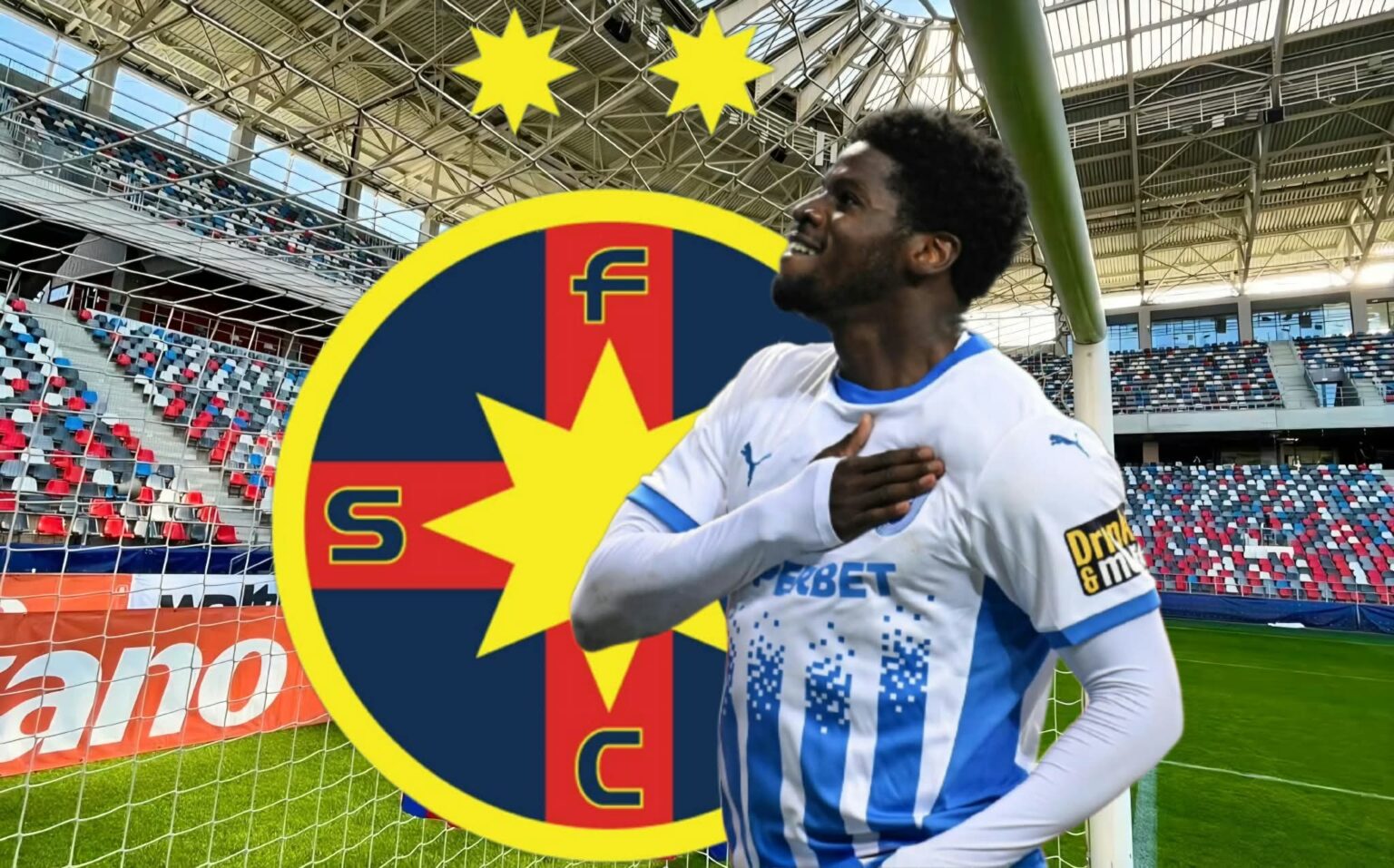 Cât trebuie să mai plătească FCSB pentru transferul lui Steven Nsimba la FCSB