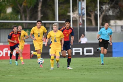 7-1. Fără campioni în echipă, România U21 a fost parteneră de antrenament pentru tineretul Spaniei!