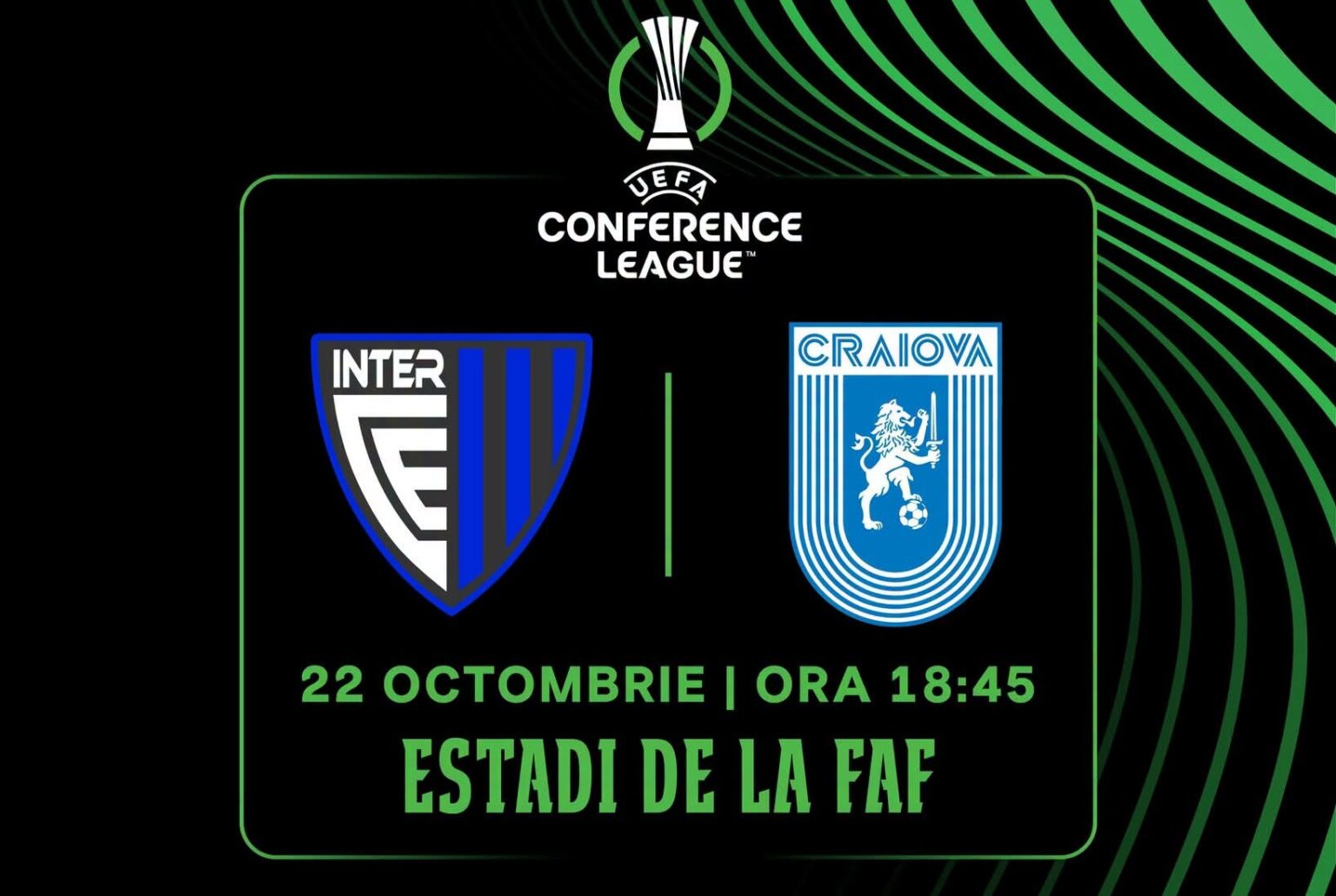 Cine transmite la TV meciul Inter Escaldes – Universitatea Craiova!